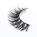 3D Mink False Eye Lashes Beautyorigin Fake Eyelashes 100% Siberian Mink Fur Makeup Wispy Long Cross Thick Reusable Fake Eyelashes 5 Pairs/pack （Style 01）