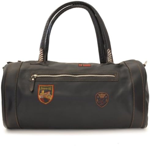 Pratesi Mens Italian Leather NORDKAPP 177 - Travel bag, Black