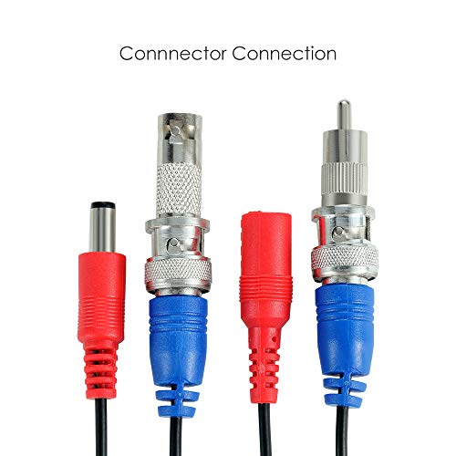 3 ZOSI+Extension+Surveillance+Security+Connectors