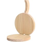 FAVOMOTO Wooden Dumpling Wrapper Presser 8.66X5.90X5.51In Manual Dough Pressing Tool for Home Kitchen Dumplings Empanadas Wontons and Mini Pies