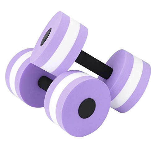 Pawaca Sports Aquatic Exercise Dumbbells-Set of 2-For Water Aerobics,Set of Aquatic Hand Bars for Pool Fitness,Dumbbell Weight Workouts,Pool Exercise Equipment,Resistance For Water Aerobics Fitness. - Thumbnail 5