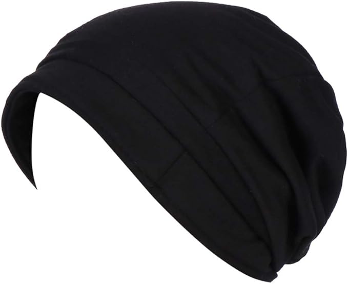 Tronet Turbans For Women Fashion Women Ruched Solid Visor Hat