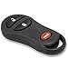 Keyless2Go Replacement for New Keyless Entry 3 Button Remote Car Key Fob Select Chrysler Town & Country, Voyager, Dodge Durango, Caravan, Dakota, RAM Pickup, Plymouth Voyager Vehicles That Use FCC
