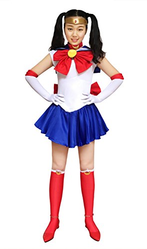 Dazcos Women's Sailor Moon Tsukino Usagi Cosplay Costume (Women S)