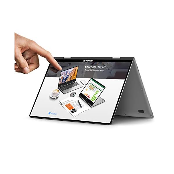 360 Laptop TECLAST F5 11.6 Inch Touchscreen 2in1 Laptop 8GB RAM 256GB ROM SSD Notebook Intel N4100 Convertible Laptop…