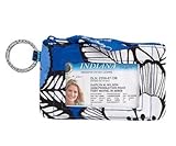 Vera Bradley Zip ID Card Case (Blue Bayou)