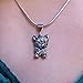 The Magic Zoo Sterling Silver Yorkie Puppy Pendant – Handcrafted in the USA – Yorkie Gifts for Women – Yorkshire Terrier Gifts