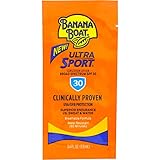 Banana Boat Sport Sunscreen, SPF 30 Protection lotion, Travel Packets 24 Packs
