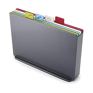 Joseph Joseph 60135 Index Snijplanken, 4 Stuk,Groot,Graphite