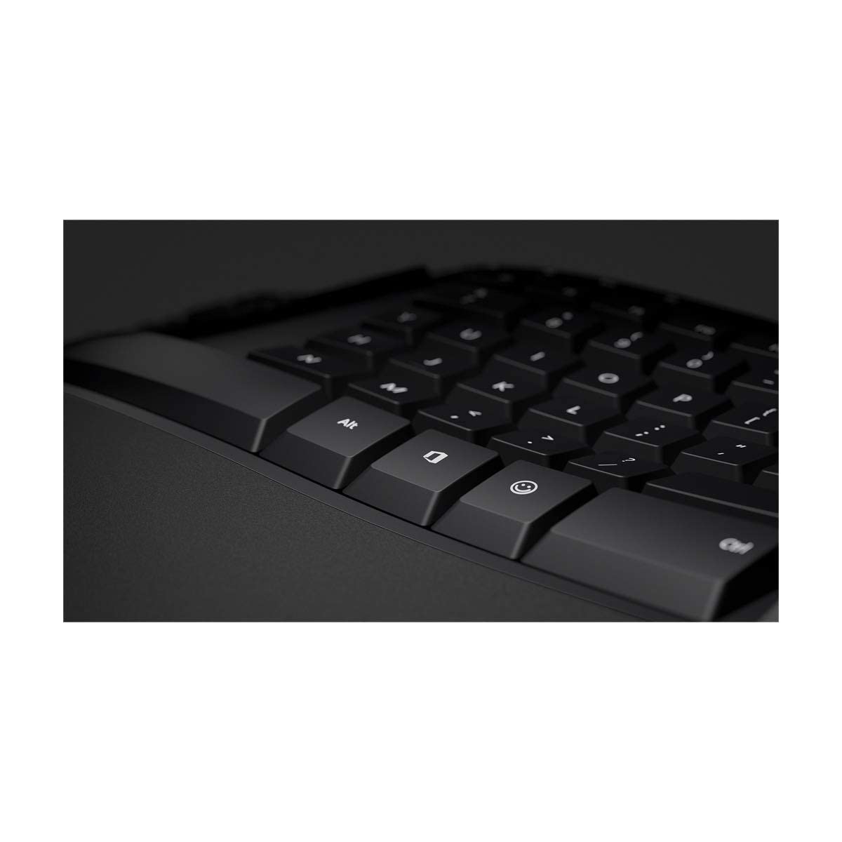 Microsoft LXM-00004 Wired Ergonomic Keyboard, Black