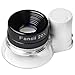 Fancii LED Illuminated 20X Jewelers Loupe Magnifier, Triplet Glass - Premium Aluminum Magnifying Eye Loop Best for Jewelry, Diamonds, Gems, Coins, Engravings and More!