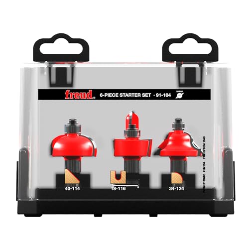 Freud 91-104: 6 Piece Starter Bit Set (1/2 Shank)