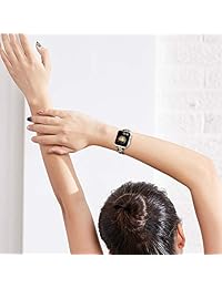 Sunnywoo - Correa deportiva compatible con Apple Watch, 1.496 in, 1.575 in, 1.654 in, 1.732 in, suave y estrecha, diseño floral, silicona fina, repuesto para iWatch Series 4 3 2 1, para hombre y mujer