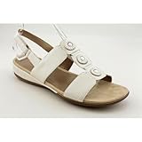 Easy Spirit Heartbeat Womens Open Toe Leather Slingback Sandals Shoes