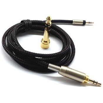 NewFantasia Replacement Audio Upgrade Cable Compatible with Sennheiser Momentum, Momentum 2.0, HD1 Over-Ear On-Ear Headphones 1.2meters/4feet