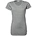 Tee Jays Ladies Stretch Extra Long Short Sleeve T-Shirt