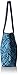 Vera Bradley Women's Cotton Small Trimmed Vera Tote Bag, Cuban Tiles Navy, One Size
