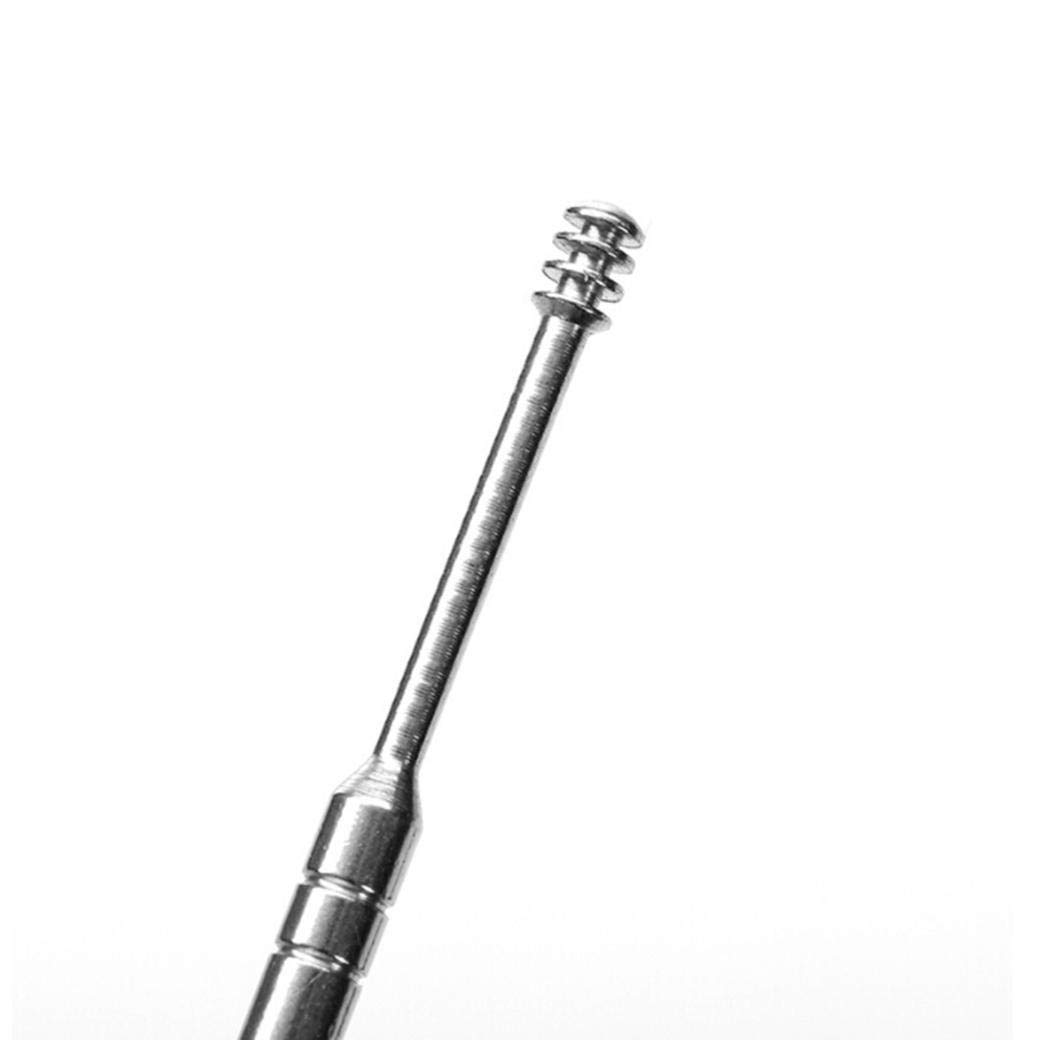 Pagacat 5Pcs Professional Ear Tool Sets Curette Ear Pick Wax Remover Ear Cleaning Earwax Removal