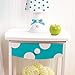 RoomLookz Peel and Stick Repositionable Wallpaper - Aqua Polka Dots - 20 x 16 Inches