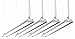Hyperikon 4 Foot LED Shop Light, 100 Watt (35W), Shop and Garage Lighting, 5000K, Frosted, 4 Pack