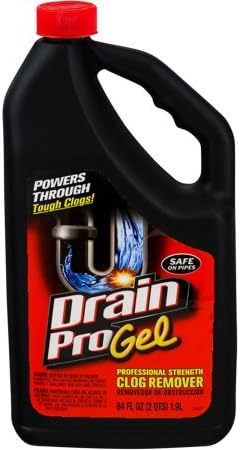Drain Pro Gel Commercial Strength Drain Opener, 64.0 FL OZ | Safe on all pipes, septic systems &amp; garbage disposals.