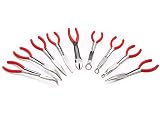XtremepowerUS 9pc 11" inch Long Reach Plier Mechanics Electricians Craft & Hobby Tool Set