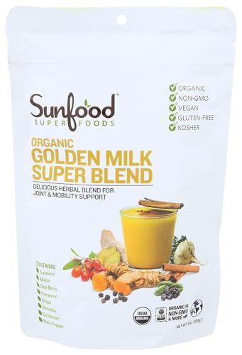 Sunfood Superfoods Organic Golden Milk Blend