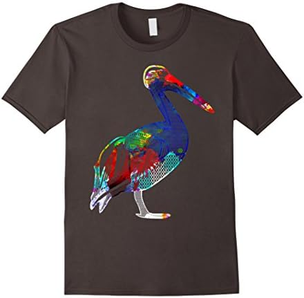 Men's Pelican Shirt - Funny Pelican Shirts 2XL Asphalt