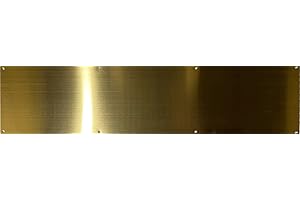 GDI HARDWARE Kickplate (PB- Polished Brass, 4 x 36)