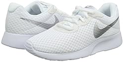 Nike Women's Low-Top Trainers, White White Metallic