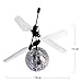 Infrared Induction Helicopter Ball with Shinning LED Lights Up Toys Flying Disco Ball Teenagers Colorful Flying Toy for Boys and Girls (2 Pack) (Flying ball) (flying ball)