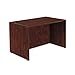 Alera Valencia Series 48 by 30 by 29-1/2-Inch Desk Shell, Rectangular Top, Mahogany