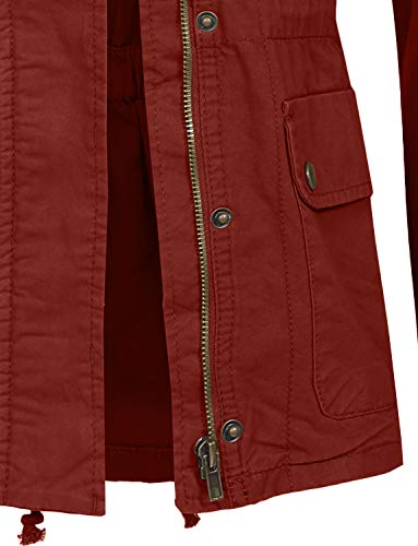 J. LOVNY Women's Versatile Military Anorak Jacket in Various Styles S-3XL