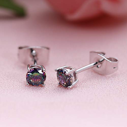 5 Hypoallergenic+Earrings+Rainbow+Earring+Fashion