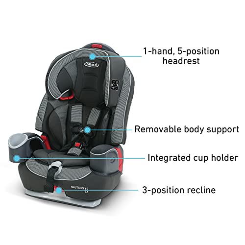 GRACO Nautilus 65 LX 3in1 Harness Booster Car Seat, Conley Pricepulse