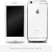 The Tech Preserve 345897 Thin Translucent Rubber Pellucid Dream Case with Screen Protector for iPhone 6 - Clear
