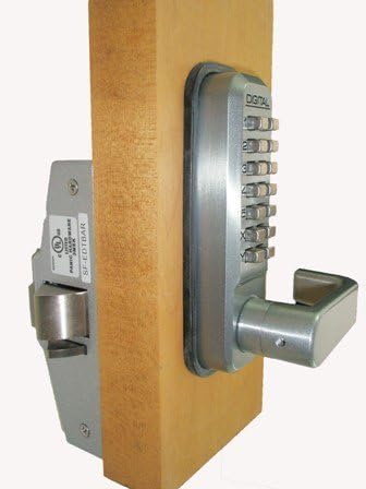 Lockey 285-P SN - Medium Duty Lever w/ Passage (Satin Nickel)