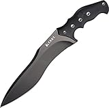 CRKT Redemption Survival Knife Fixed Blade Knife with Sheath, Plain Edge K100KKP