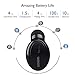 Bluetooth Earbud, licheers Single Mini Bluetooth Wireless Earphone in Ear Headphone Magnetic USB Charger Microphone Compatible iPhone Xs max, iPhonex,iPhone 8, Samsung s7 s8 More