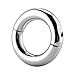 Ball Stretcher, Male Stainless Steel Ball Stretcher Testicle Stretching Ring Metal Device Toys with Color Box Package (39MM-7.62OZ)