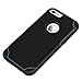 Badalink iPhone 6 6s Case 2 in 1 Soft TPU and Hard PC Shock Absorption Drop Protection Anti-Slip Protective Case Cover for iPhone 6 6s(4.7 inch) Black