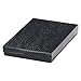 10 Pack Cotton Filled Black Color Cardboard paper Jewelry Necklace Bracelet Watch Gift and Retail Boxes 5.25 X 3.75 X 1 Inch Size by R J Displays