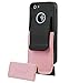 Reiko Belt Clip Polymer Case for iPhone 5 - Retail Packaging - Black