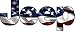 avgrafx Jeep Color Aftermarket Decal American Flag Decal 6 x 2.5 Inches