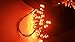 Halloween String Lights, 40ft 100 LED Orange Lights,8Modes, BLINGSTAR Solar Fairy Christmas Lights Ambiance lighting for Party, Garden,Patio, Yard, Home, Parties, Halloween Decoration（Orange）