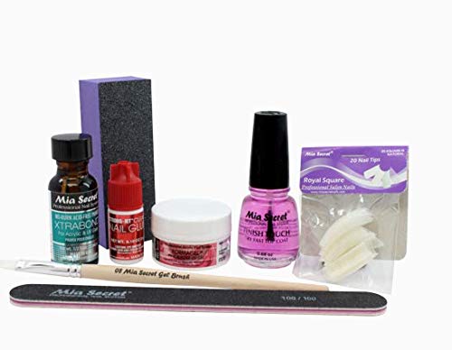 Mia Secret Formagel Builder Gel Kit CONTAINS: Nail Prep, Topcoats, Builder gel, Nail Files (Pink Kit)