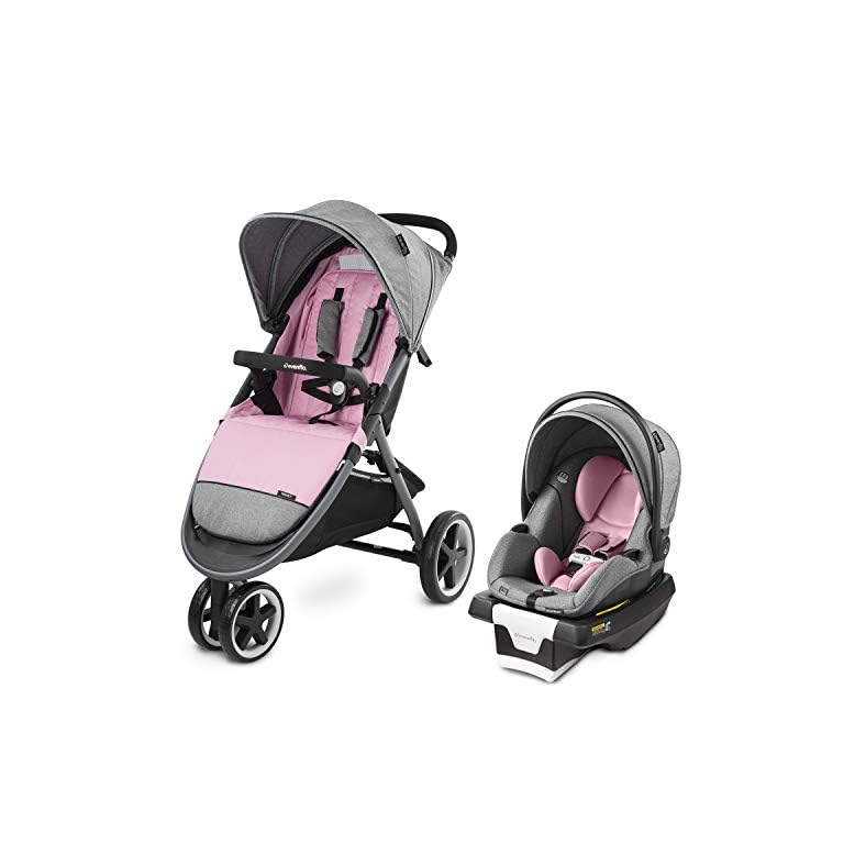 Evenflo Gold SensorSafe Verge3 Smart Travel System, Opal