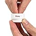 COMFY TRAVEL Small Silicone Bottles Set of 4 x 1.25 oz., Quality BPA Free Silicone, Leak Proof, Squeezable, Easy Clean & Refill, TSA Approved, Perfect Tubes Set for Toiletry Kits, Carry-on Luggage