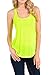 EttelLut Racerback Neon Sports Workout Tank Tops
