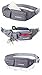 AONIJIE Water Resistant Waist Bag Fanny Pack Hip Pack Bum Bag Running Belt Exercise Bag for Sports Travel Running Hiking, Grey